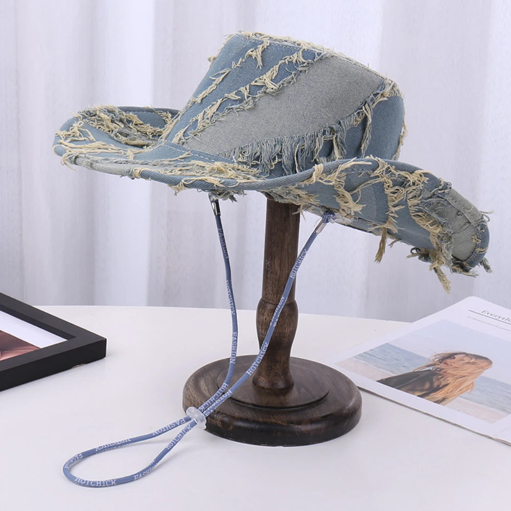 Cowgirl Double Jeans Hat