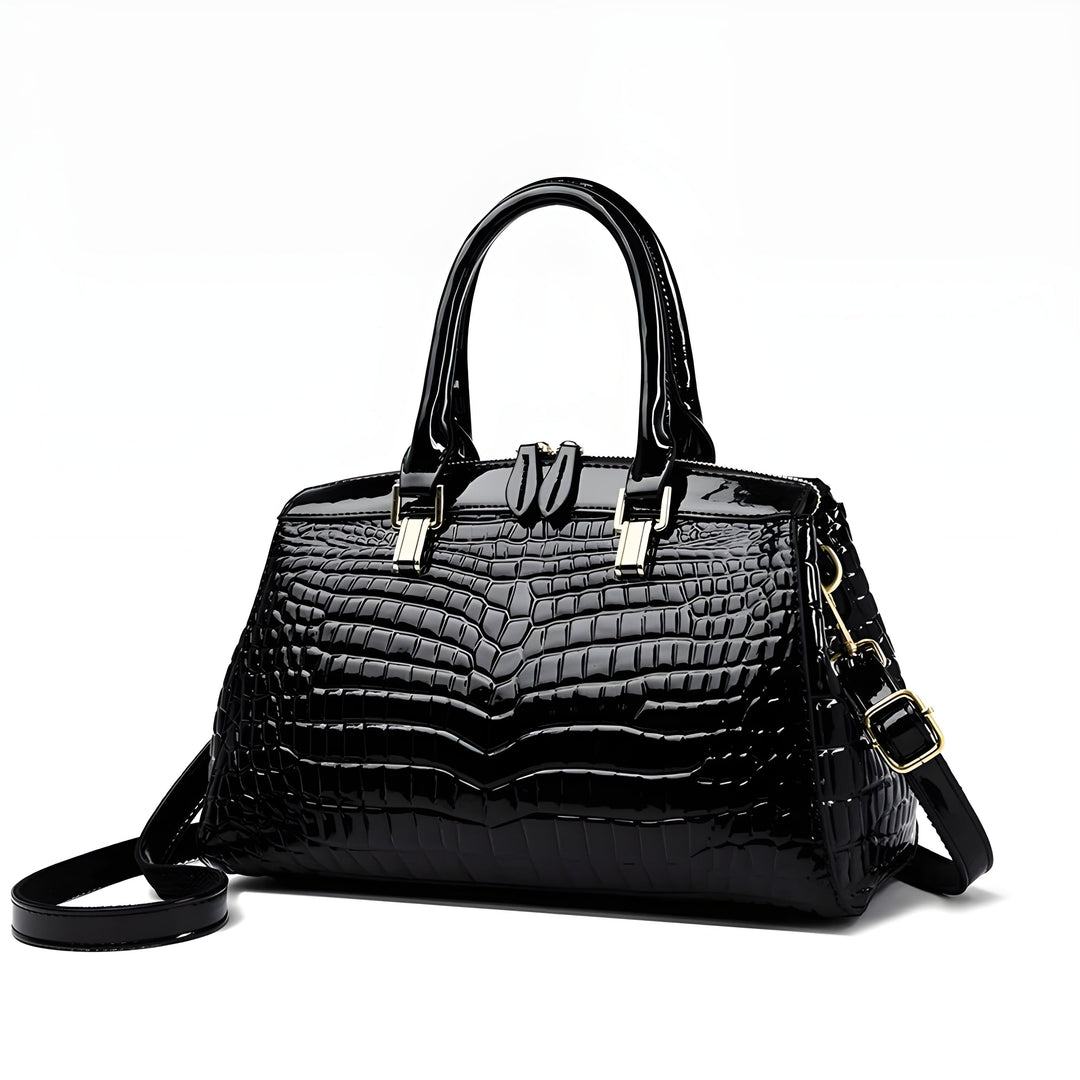 Embossed Croc Bag