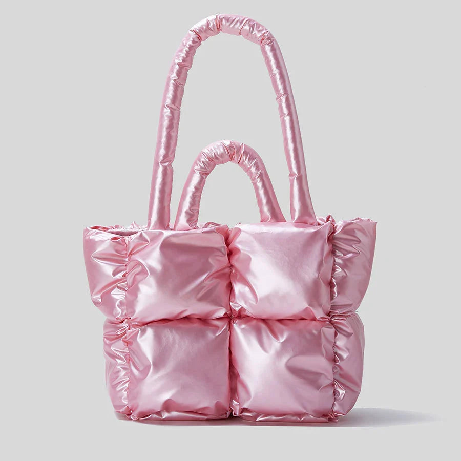 Quilted Puffer Tote
