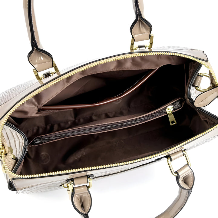 Embossed Croc Bag