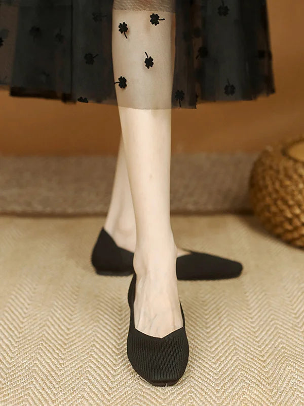 SOLID FLAT SLIPPER