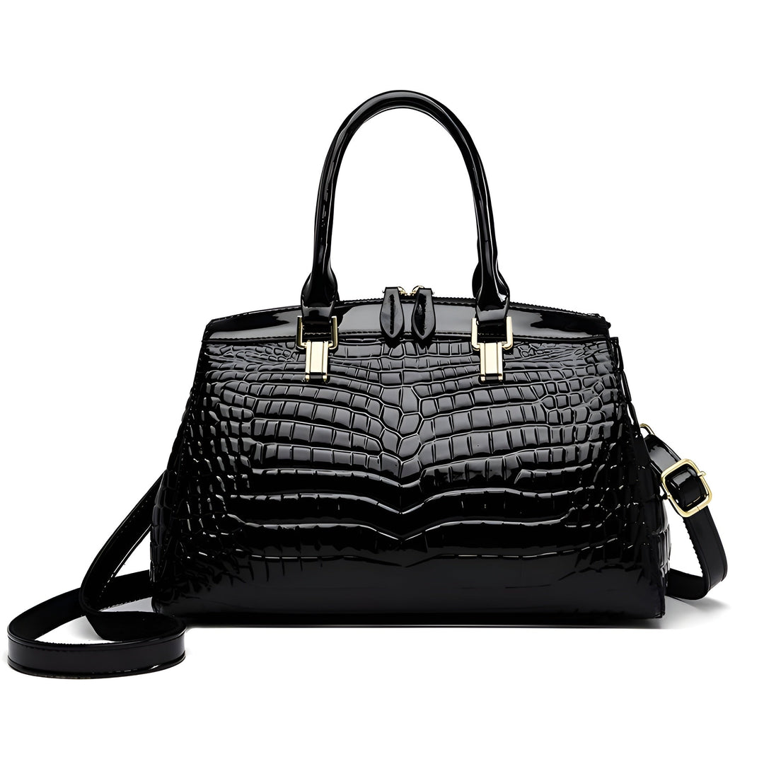 Embossed Croc Bag