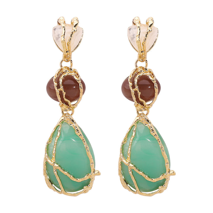 3 STONES EARRING