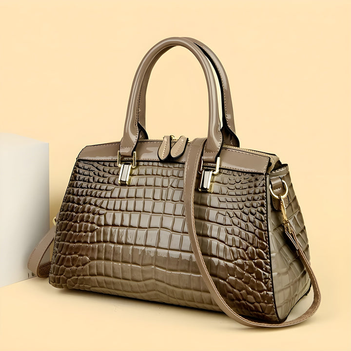Embossed Croc Bag