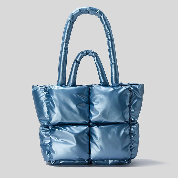 Quilted Puffer Tote