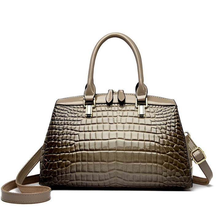 Embossed Croc Bag